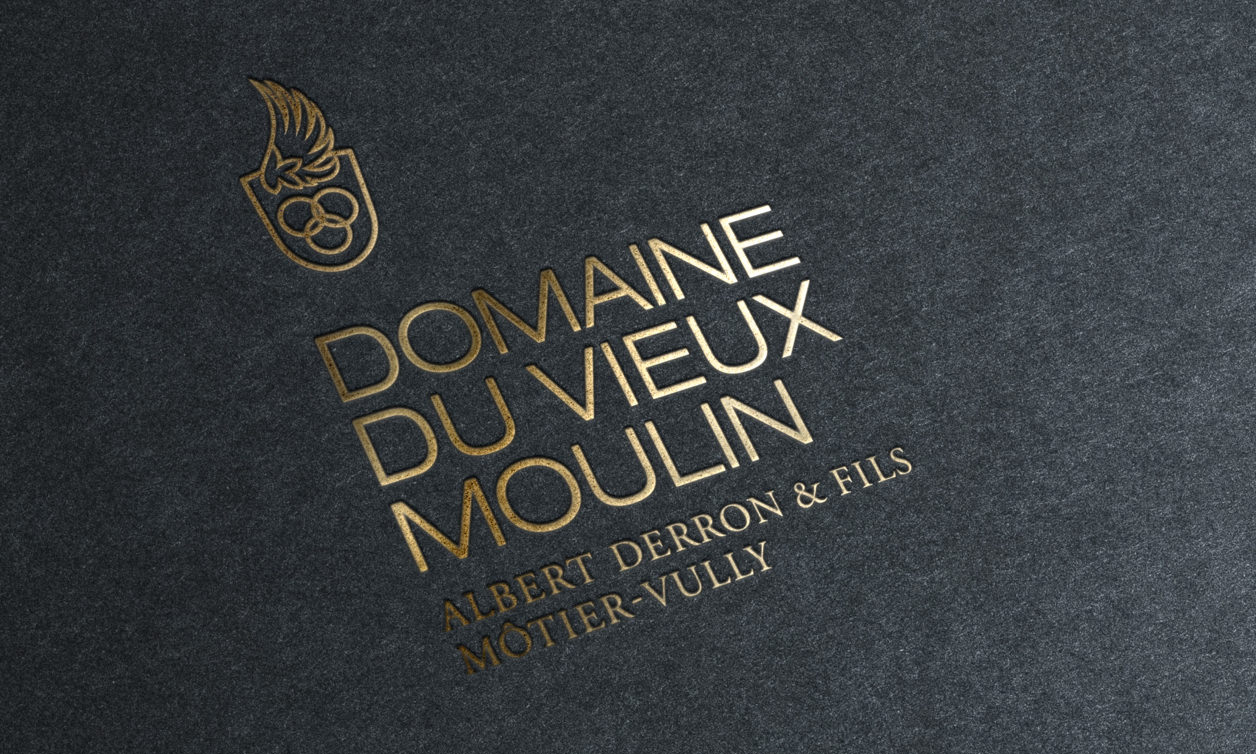 Domaine du Vieux Moulin corporate identity